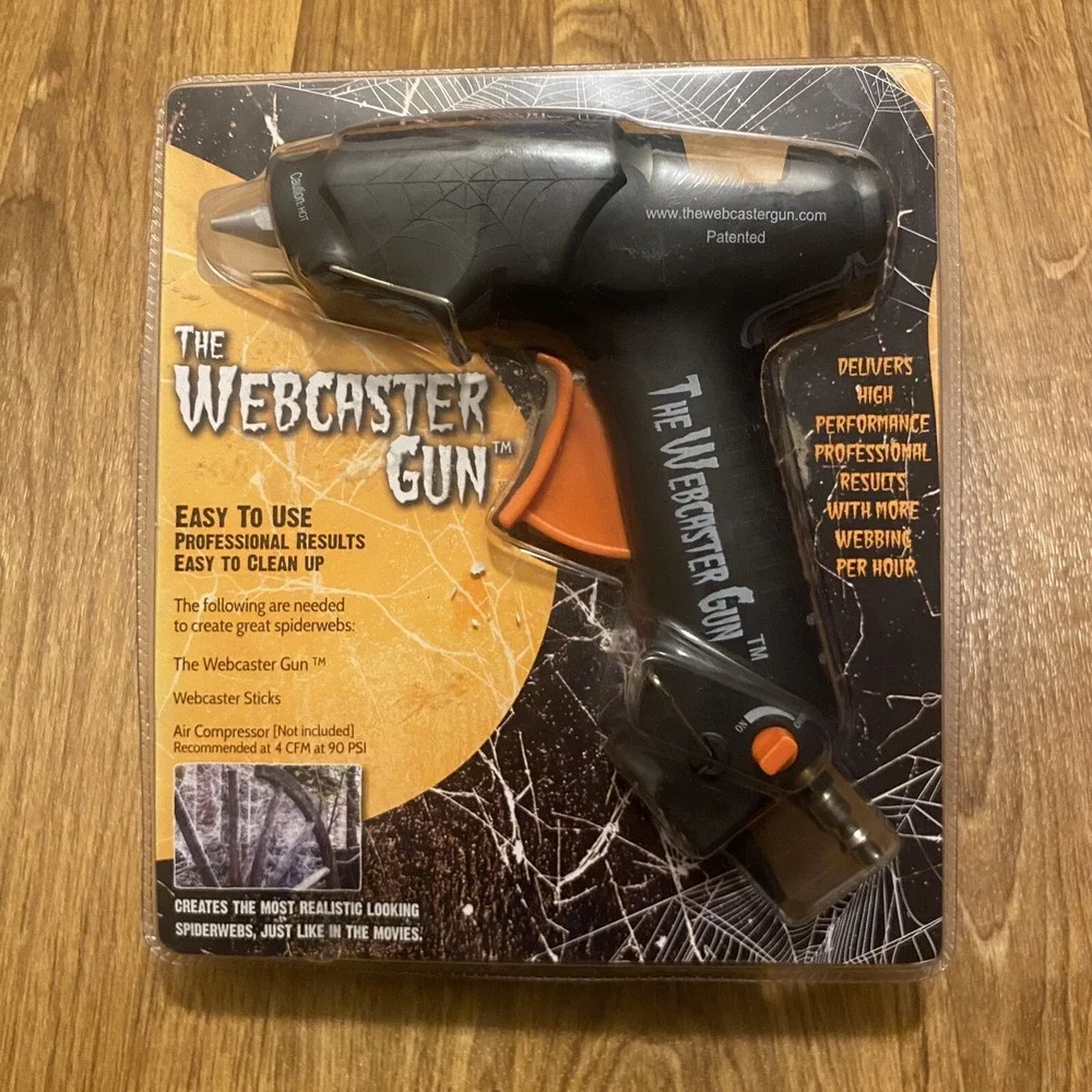 The Webcaster Gun Make Webs Haunted‎ House Home Halloween Decorative